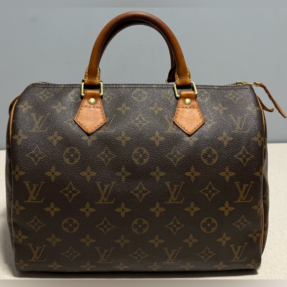 Louis Vuitton Speedy 30 Monogram Canvas Leather - Picture 1 of 16